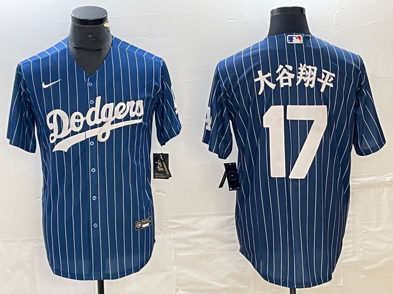 Men's Los Angeles Dodgers Shohei Ohtani #17 Royal Jersey